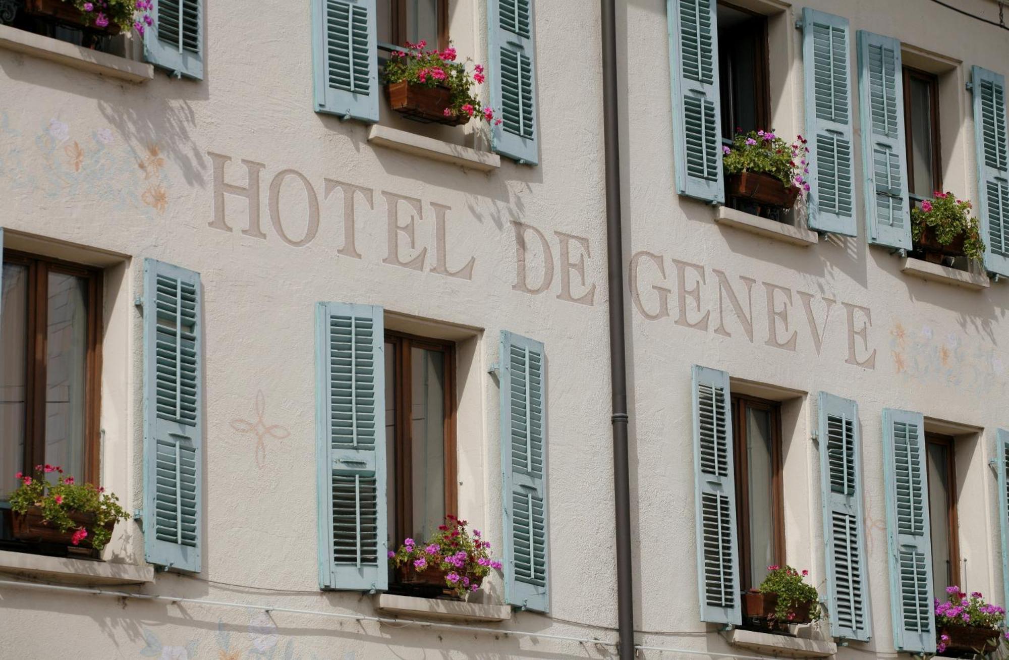 Hotel De Geneve Et Restaurant , Faverges-Seythenex Eksteriør billede