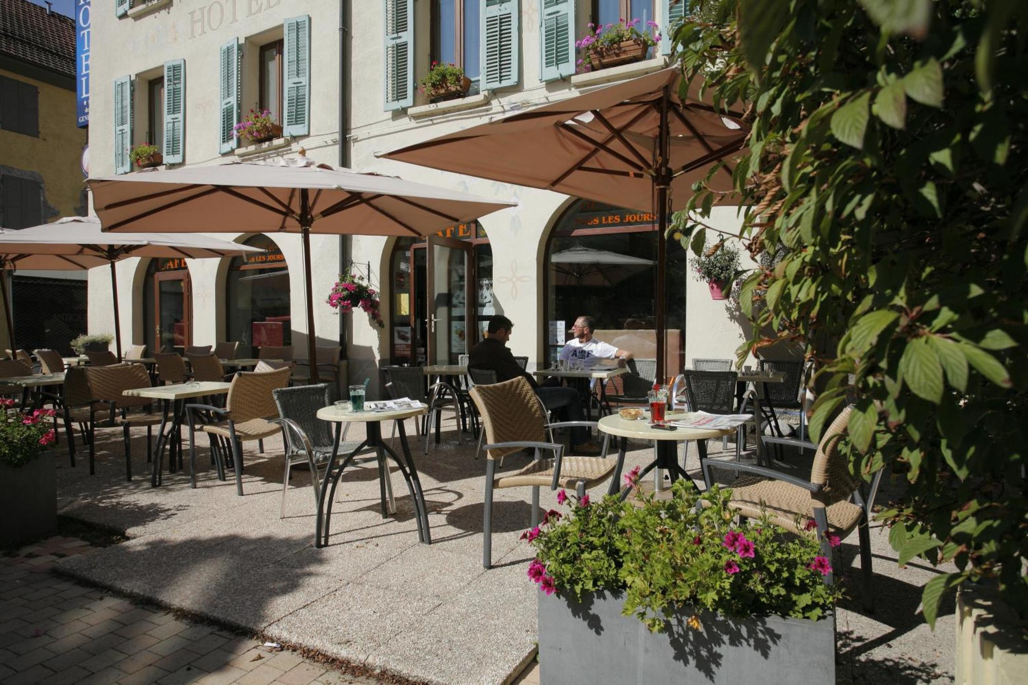 Hotel De Geneve Et Restaurant , Faverges-Seythenex Eksteriør billede