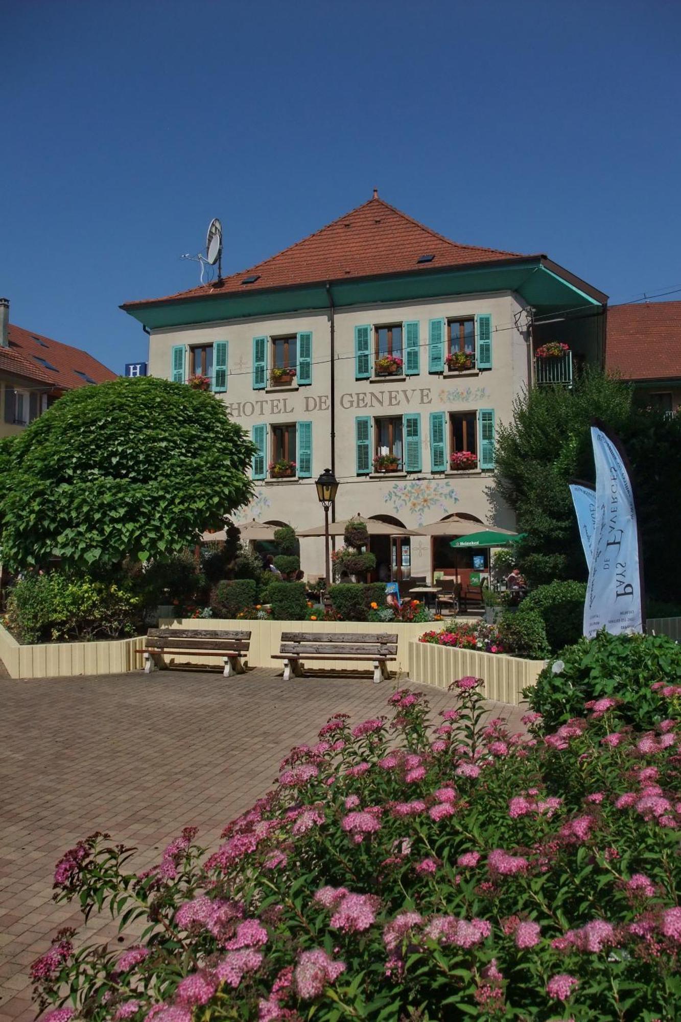 Hotel De Geneve Et Restaurant , Faverges-Seythenex Eksteriør billede