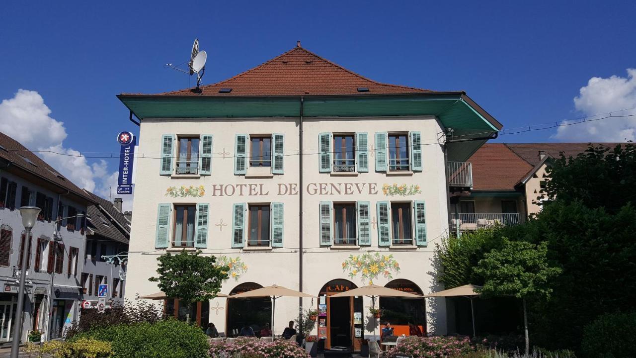 Hotel De Geneve Et Restaurant , Faverges-Seythenex Eksteriør billede